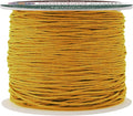 Mandala Crafts 0.5mm 109 Yards Dark Goldenrod Cotton Waxed Cord by MandalaCrafts