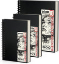 2PACK 5.5x8.5 and 1Pack 9 x 11 inches Hardcover Sketch Book，3 Pack by ArtcraftandStorage