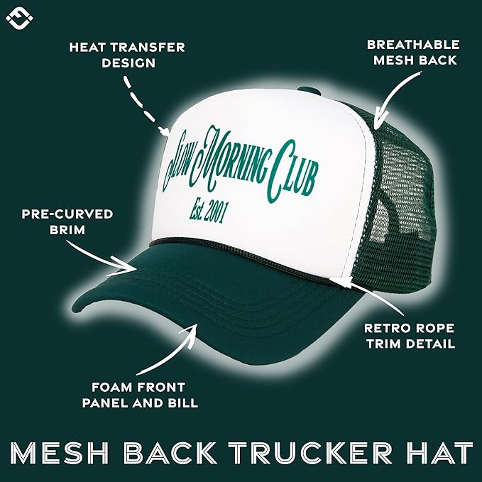 Funky Junque Premium Mesh Snapback Trucker Hat - Stylish Comfort for All - Patriotic, Humor & More