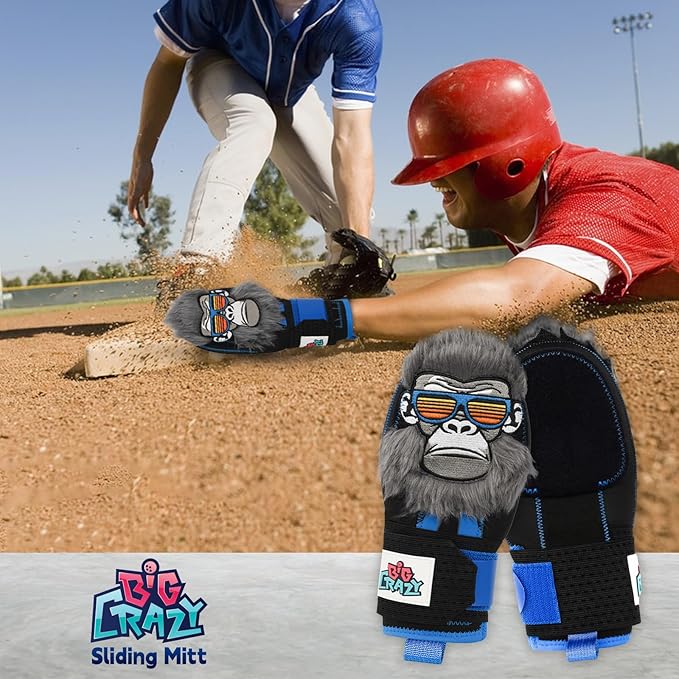 Sliding Mitt for Youth, Baseball Softball Sliding Glove for Kid, Hand Protection for Left & Right Hands, Baseball Accessories and Protective, Flexible Breathable Durable
