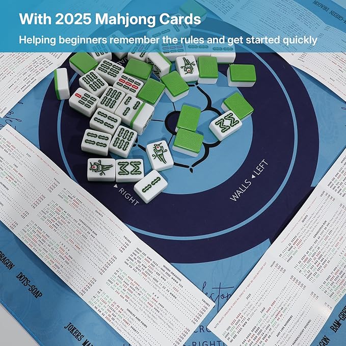 Mahjong Mat, Mahjong Mat for Table, Comes - Image 6