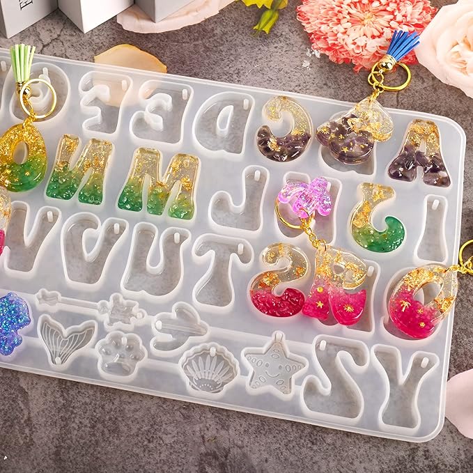 Actvty Alphabet Keychain Molds - Image 3