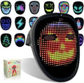 Led Mask with Gesture Sensing, Light up Face Transforming Mask by COOLGUARDER