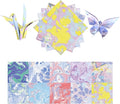 Origami Paper Kit 50 Sheets 6 Inch Square Double Sided Color 10 Vivid Japanese by Bestartsuppliesforyou
