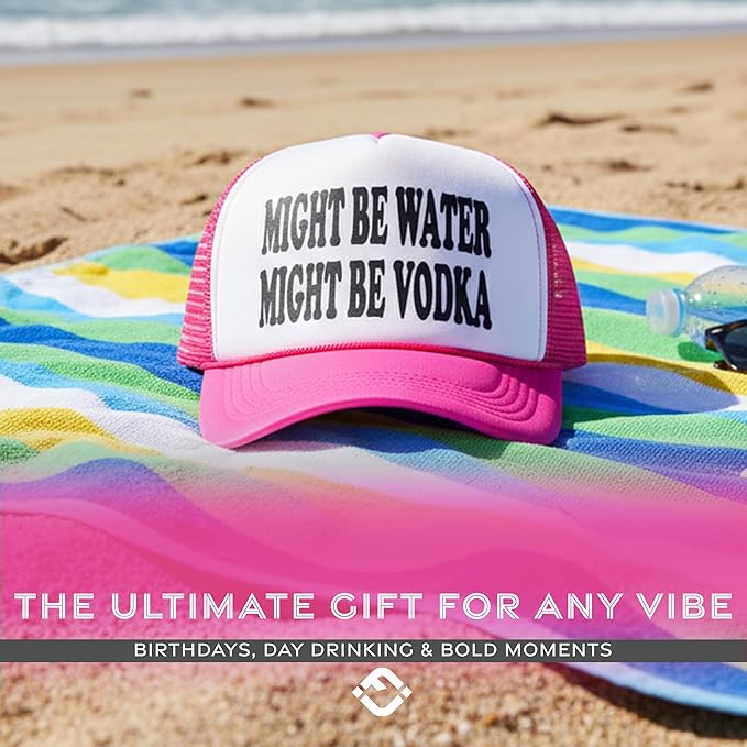Funky Junque Premium Mesh Snapback Trucker Hat - Stylish Comfort for All - Patriotic, Humor & More