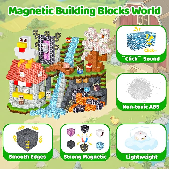 Magnetic Blocks, Stacking Magnets - Image 5