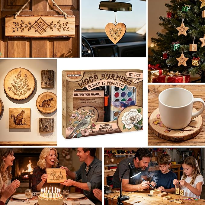 K KERNOWO Wood Burning Kit - Image 6
