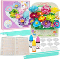 Arts and Crafts for Kids, Paper Flowers Science Kit Magic Dyeing Flowers by ROOCHKD