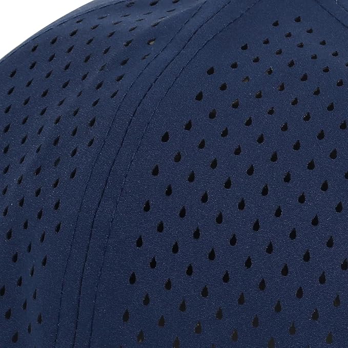Quick Dry Baseball Cap Flat Brim Snapback Hat Sun and Rain Protection Golf Hat for Men Women