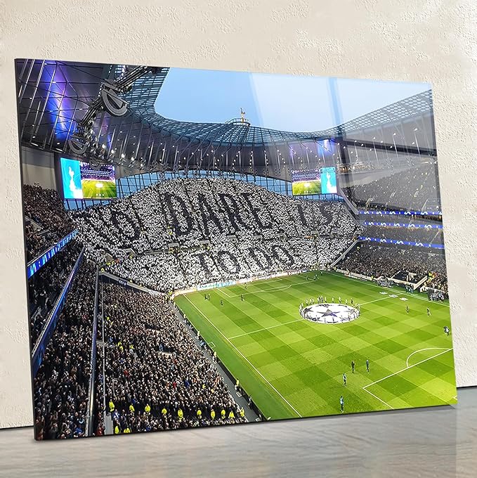 SpiritualHands Tottenham Hotspur Stadium Tempered Glass Wall Art Painting - Image 8