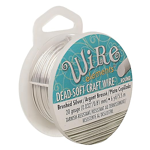 The Beadsmith Wire Elements Craft Wire – Tarnish Resistant, Soft Temper by TheBeadsmith