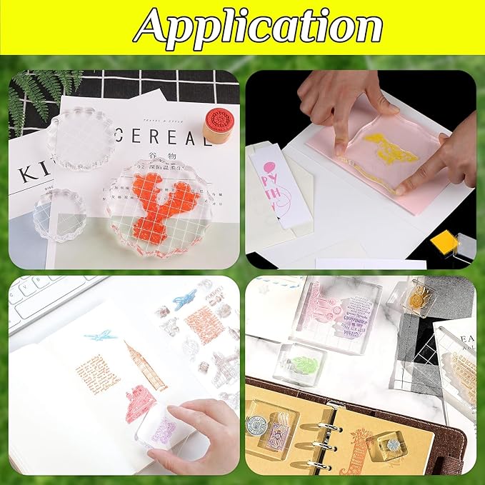 5 Pieces Clear Stamp Blocks Set - Image 5