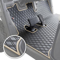 Xtreme MATS Compatible with EZGO RXV Golf Cart Mat, Full Coverage Golf Cart Floor Liner Mat - Only Fits EZGO RXV (2008-2022) & 2Five (2009+) (Beige Trim)