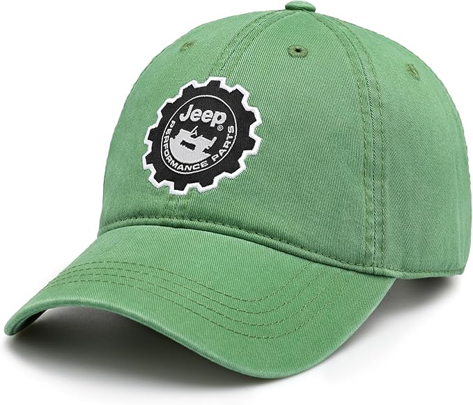 Jeep Performance Parts Baseball Cap | Woven Patch Hat | Adjustable | Officially Licensed