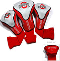 Team Golf NCAA Florida Gators Contour Golf Club Headcovers (3 Count) Numbered 1, 3, & X, Fits Oversized Drivers, Utility, Rescue & Fairway Clubs, Velour Lined for Extra Club Protection