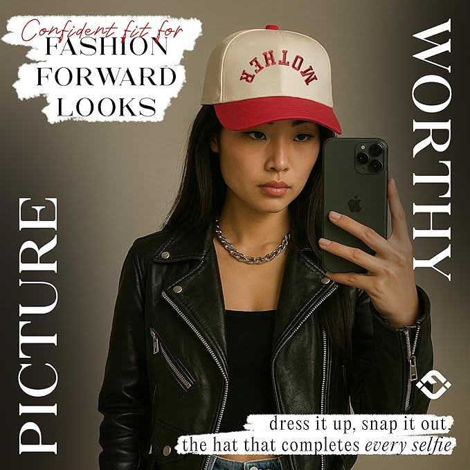 Funky Junque Trucker Hat Women Men 2-Tone Baseball Cap – Vintage Western Style Embroidered Snapback, Premium Cotton Blend