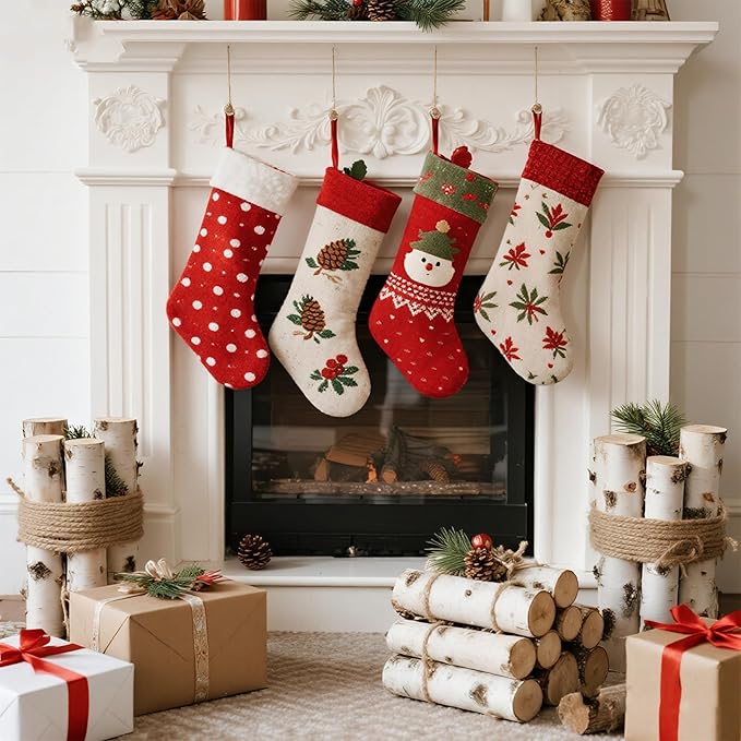 12-Pack White Birch Logs for Fireplace - Image 8