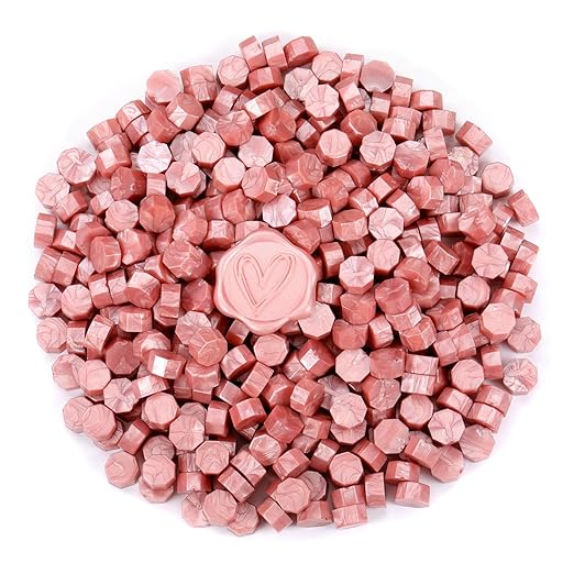 Yoption 360Pcs Rose Gold Sealing Wax Beads - Image 5