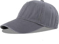LANGZHEN Unisex Baseball Cap 100% Cotton Fits Men Women Washed Denim Adjustable Dad Hat