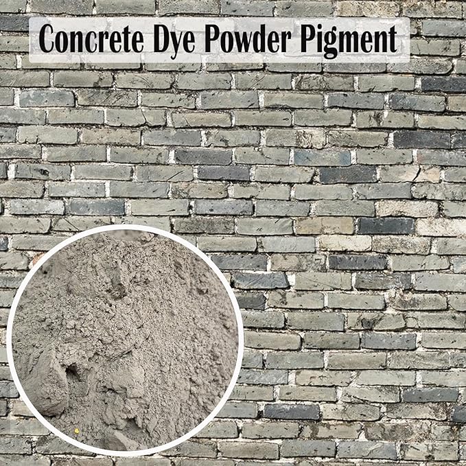 GOODTAKE Concrete Pigment, Dark Grey Iron Oxide Pigment Powder, Concrete Cement - Image 8