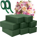 Aneco 8 Pieces Floral Foam Blocks by Aneco