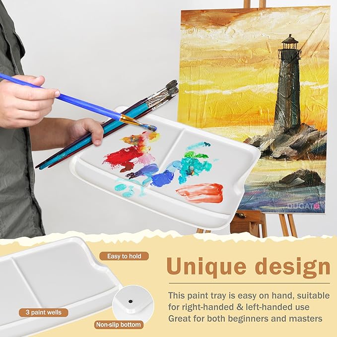 DUGATO Large Rectangular Paint Palettes - Image 4