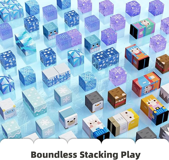 GobiDex 100PCS Magnetic Blocks Magnet Building Toys, Princess Castle Toys - Image 2