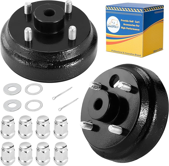 Golf Cart Brake Drum/Hub Assembly for EZGO