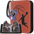 Basketball Card Binder 720 Pocket, Sports Card Binder with Card Display Design, Premium Card Holder with Sports Pattern Wristband Fit for Basketball Cards 2026