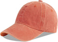LANGZHEN Unisex Baseball Cap 100% Cotton Fits Men Women Washed Denim Adjustable Dad Hat