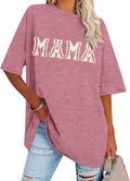 Baseball Mom Shirt Women Baseball Shirt Oversized Chenille Game Day Tops Sports Fan Gift Clothes