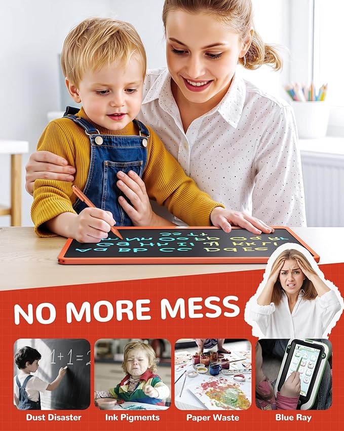 KOKODI LCD Writing Tablet, 16 Inch Colorful Toddler Doodle Board Drawing Tablet - Image 4