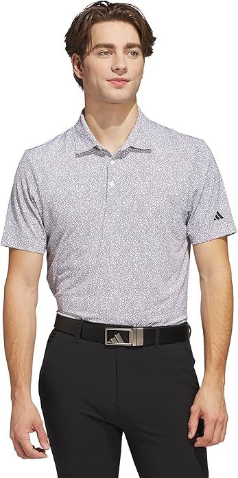 adidas Mens Ultimate365 Mini Bunker Polo Shirt