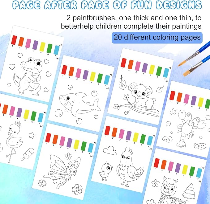 Paint with Water Coloring Books - Image 4
