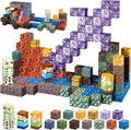 213 PCS Magnetic Blocks Building Toys Set Sword Kids Blocks by Aidyvoi