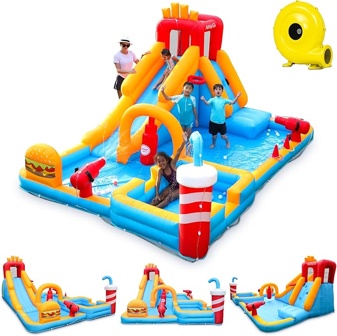 AirMyFun Inflatable Water Park, Water Slides by AirMyFun
