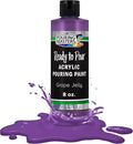 POURING MASTERS Grape Jelly Acrylic Ready to Pour Pouring Paint by Pouring+Masters
