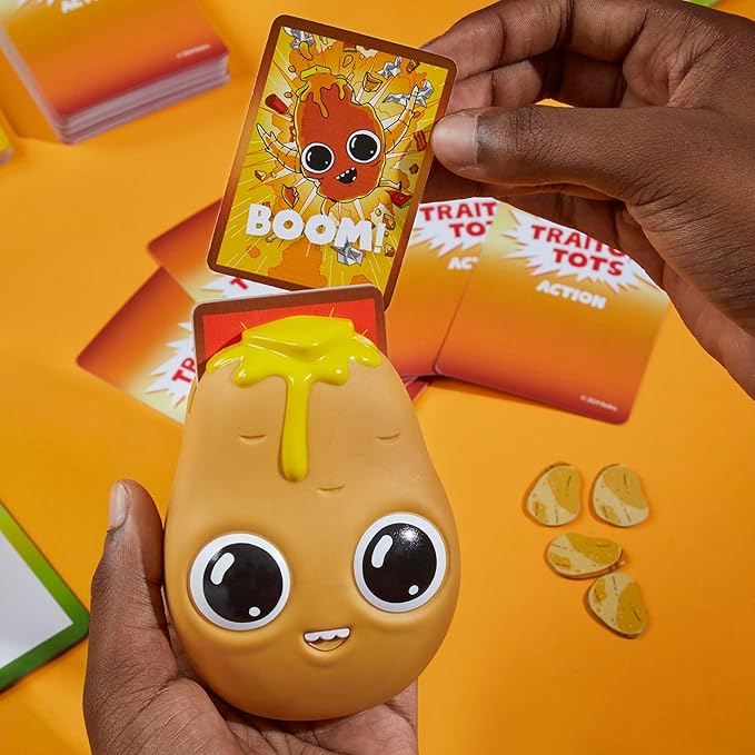 Hasbro Gaming Traitor Tots Card Game | Explosive Potato Party Card Game - Image 4