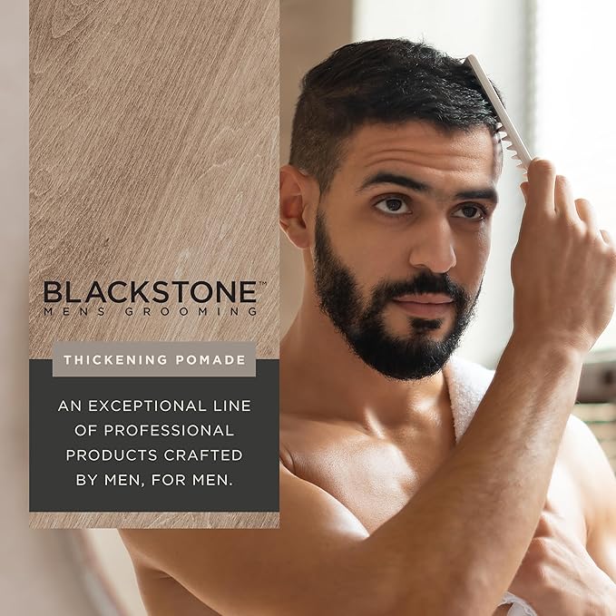 Blackstone Men's Grooming Hair Thickening Pomade - Image 3