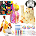 FUNZBO 3pcs Paint Your Own Cat Lamp Kit by FunzBo