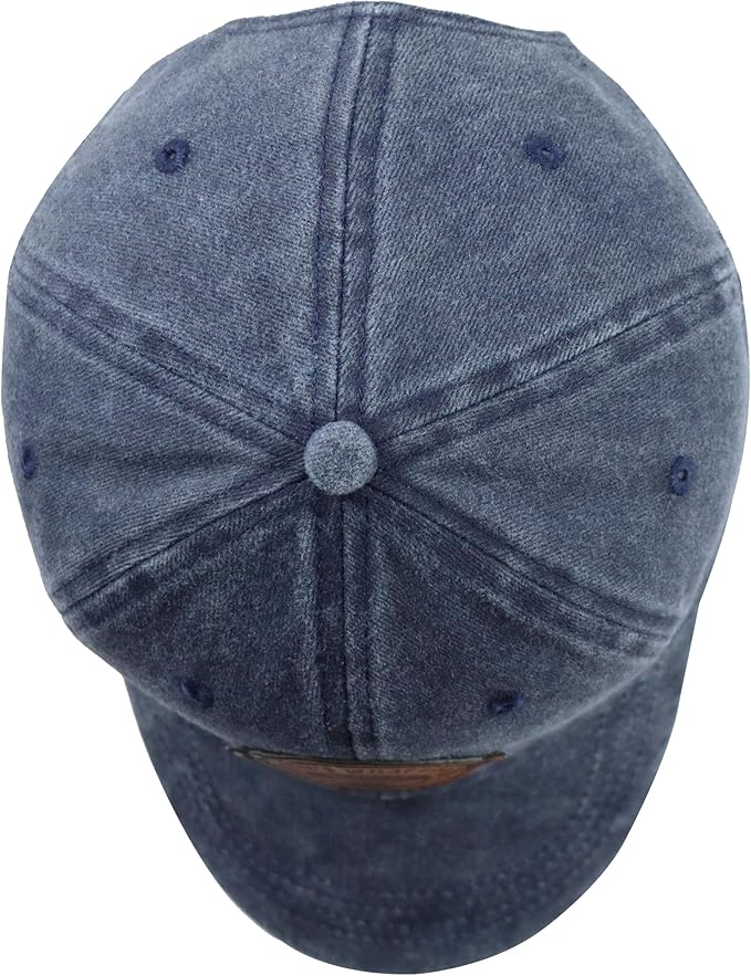 That's What I Do I Play Guitar and I Know Things Hats for Men Women, Adjustable Guitar Decor Leather Patch Baseball Cap