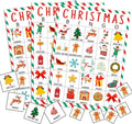 Christmas Bingo Cards, 24 Players Xmas Bingo Cards by ZEDEV