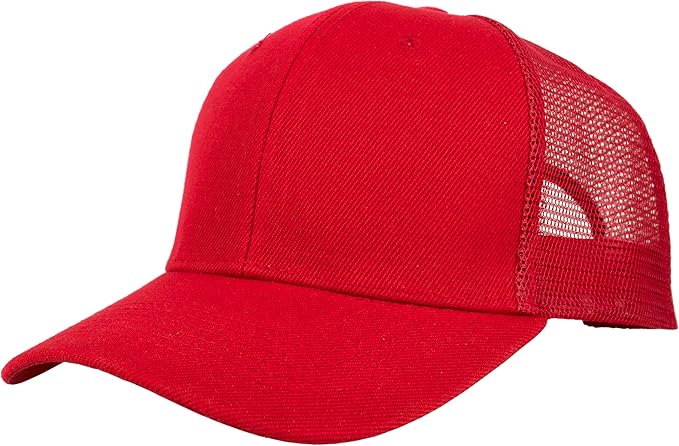 Gelante Mesh Trucker Hat Baseball Cap Structured Front Panel Wholesale LOT 12 Pack