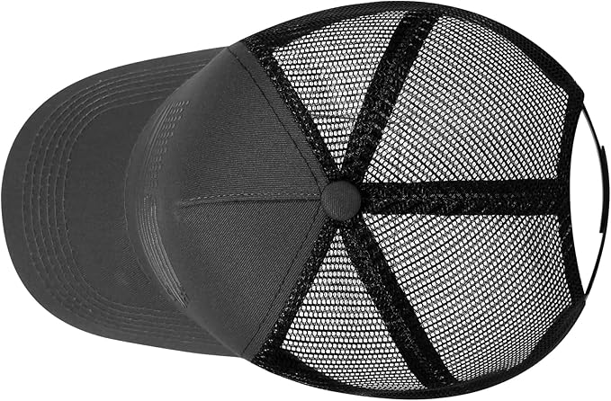 Baseball Cap, American Flag Trucker Hat for Men Women, Breathable Adjustable Fit Outdoor Mesh Snapback Hats
