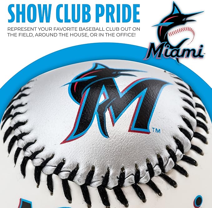 Franklin Sports MLB Team Soft Baseballs - Team Logo - Fan Shop Toy Baseball for Kids - Decoration for Desks and Office