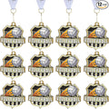 Ecation Medals with Neck Ribbons Soccer Awards Medals Baseball Team Awards Softball T-Ball Flag Football Trophy for Kids Sports Competitions Celebration Gift