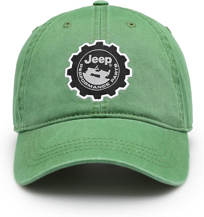 Jeep Performance Parts Baseball Cap | Woven Patch Hat | Adjustable | Officially Licensed