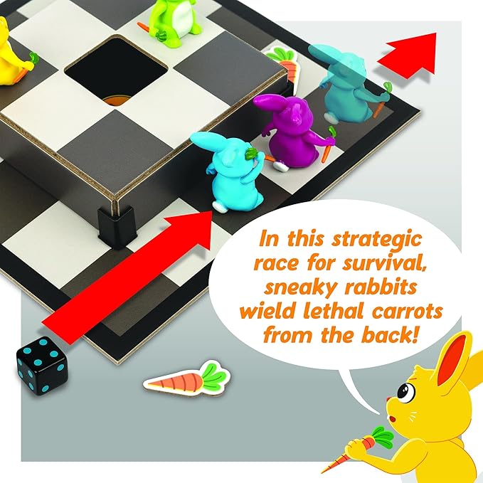 MindWare Stabbits: Strategic Bunny Battle Game – Beware of Backstabbing Rabbits - Image 4