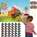 ASTARON Pin The Hat on Turkey Thanksgiving Pin The Tail Party Games Activities by ASTARON