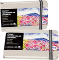Funto Watercolor Journal, 2 Pack, 24 Sheets Each, Cold-Pressed by FUNTO